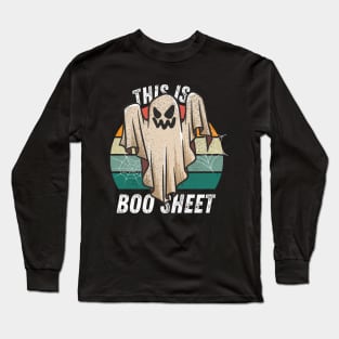 this is Boo sheet - Thsi is Boo sheet funny halloween Long Sleeve T-Shirt